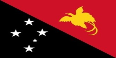 国旗:パプアニューギニア